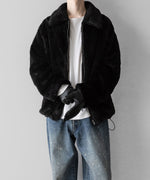 画像をギャラリービューアに読み込む, ssstein(シュタイン)の24AWコレクション ACRYLIC FUR JACKET - BLACK 公式通販サイトsession福岡セレクトショップ
