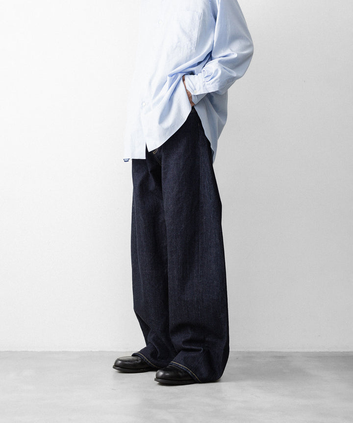 ssstein(シュタイン)の DEFORMATION WIDE DENIM PANTS - INDIGO(OW)の公式通販サイトsession福岡セレクトショップ