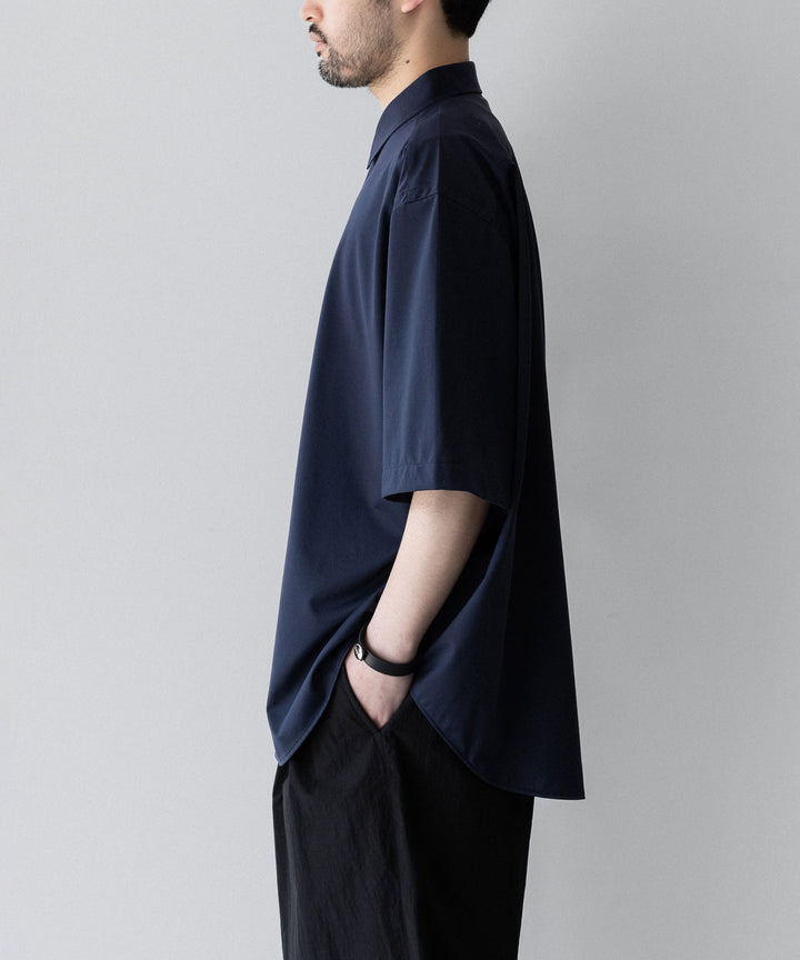 KANEMASA PHIL.-カネマサフィル46G ATMOSPHERE S/S SHIRTのNAVY 公式通販サイトsession福岡セレクトショップ