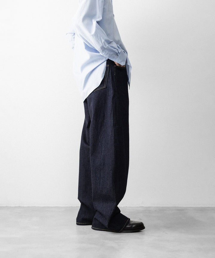 ssstein(シュタイン)の DEFORMATION WIDE DENIM PANTS - INDIGO(OW)の公式通販サイトsession福岡セレクトショップ