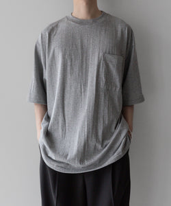 【INTÉRIM】インテリムのHYPER BIG AME-KAJI POCKET TEE - TOP GREY公式通販サイト session福岡セレクトショップ