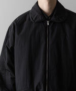 画像をギャラリービューアに読み込む, ssstein(シュタイン)の24AWコレクション PADDED COACH JACKET - BLACK 公式通販サイトsession福岡セレクトショップ
