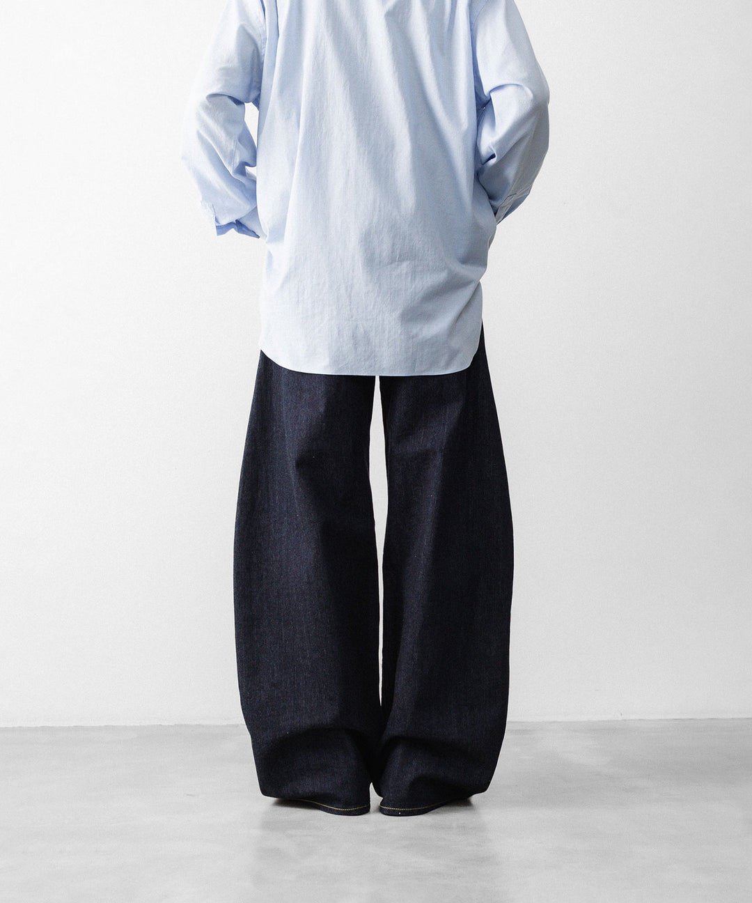 ssstein(シュタイン)の DEFORMATION WIDE DENIM PANTS - INDIGO(OW)の公式通販サイトsession福岡セレクトショップ