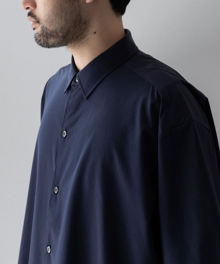 KANEMASA PHIL.-カネマサフィル46G ATMOSPHERE S/S SHIRTのNAVY 公式通販サイトsession福岡セレクトショップ