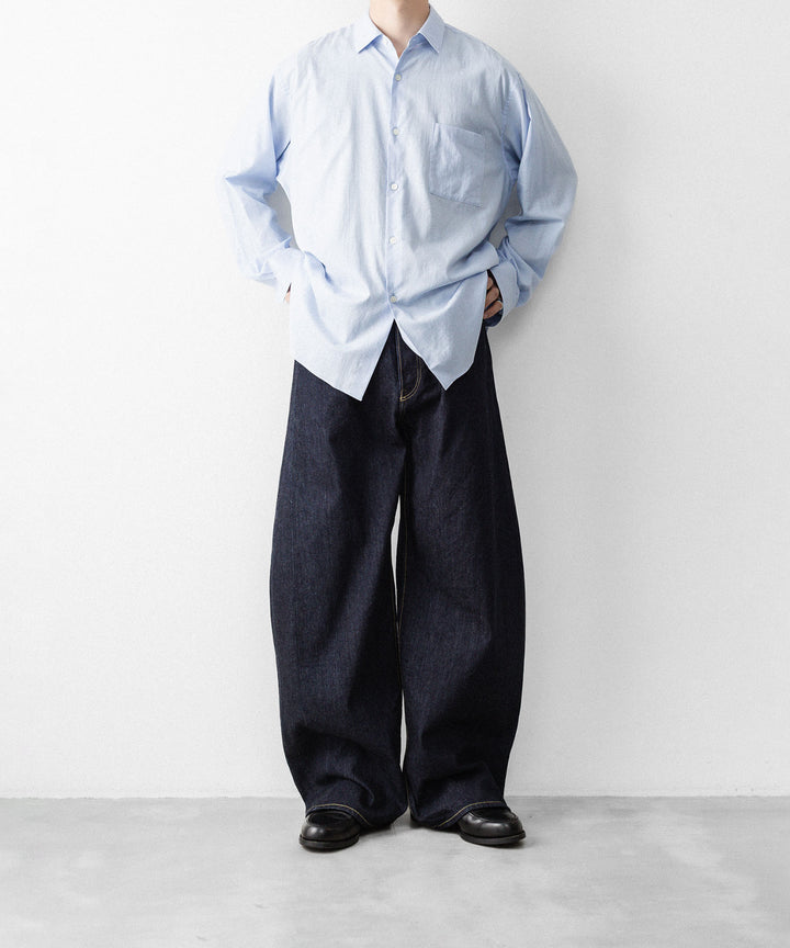 ssstein(シュタイン)の DEFORMATION WIDE DENIM PANTS - INDIGO(OW)の公式通販サイトsession福岡セレクトショップ