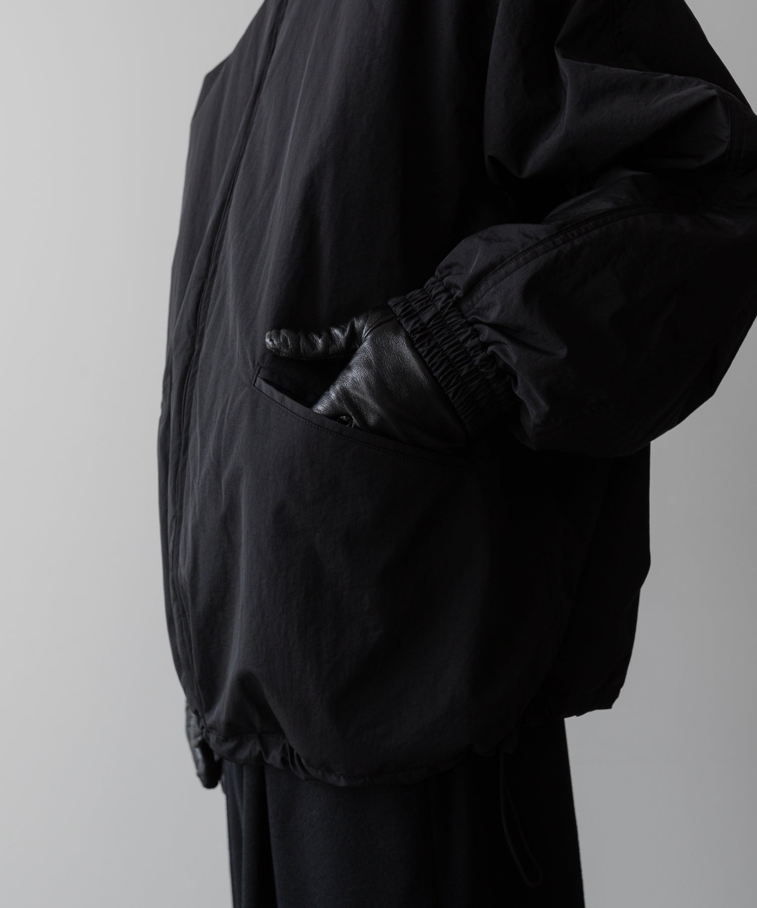 ssstein(シュタイン)の24AWコレクション PADDED COACH JACKET - BLACK 公式通販サイトsession福岡セレクトショップ