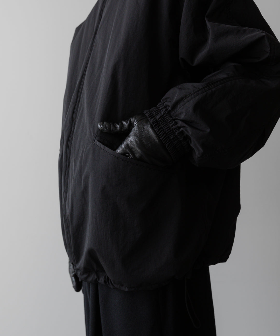 ssstein(シュタイン)の24AWコレクション PADDED COACH JACKET - BLACK 公式通販サイトsession福岡セレクトショップ