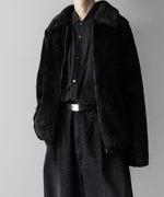 画像をギャラリービューアに読み込む, ssstein(シュタイン)の24AWコレクション ACRYLIC FUR JACKET - BLACK 公式通販サイトsession福岡セレクトショップ
