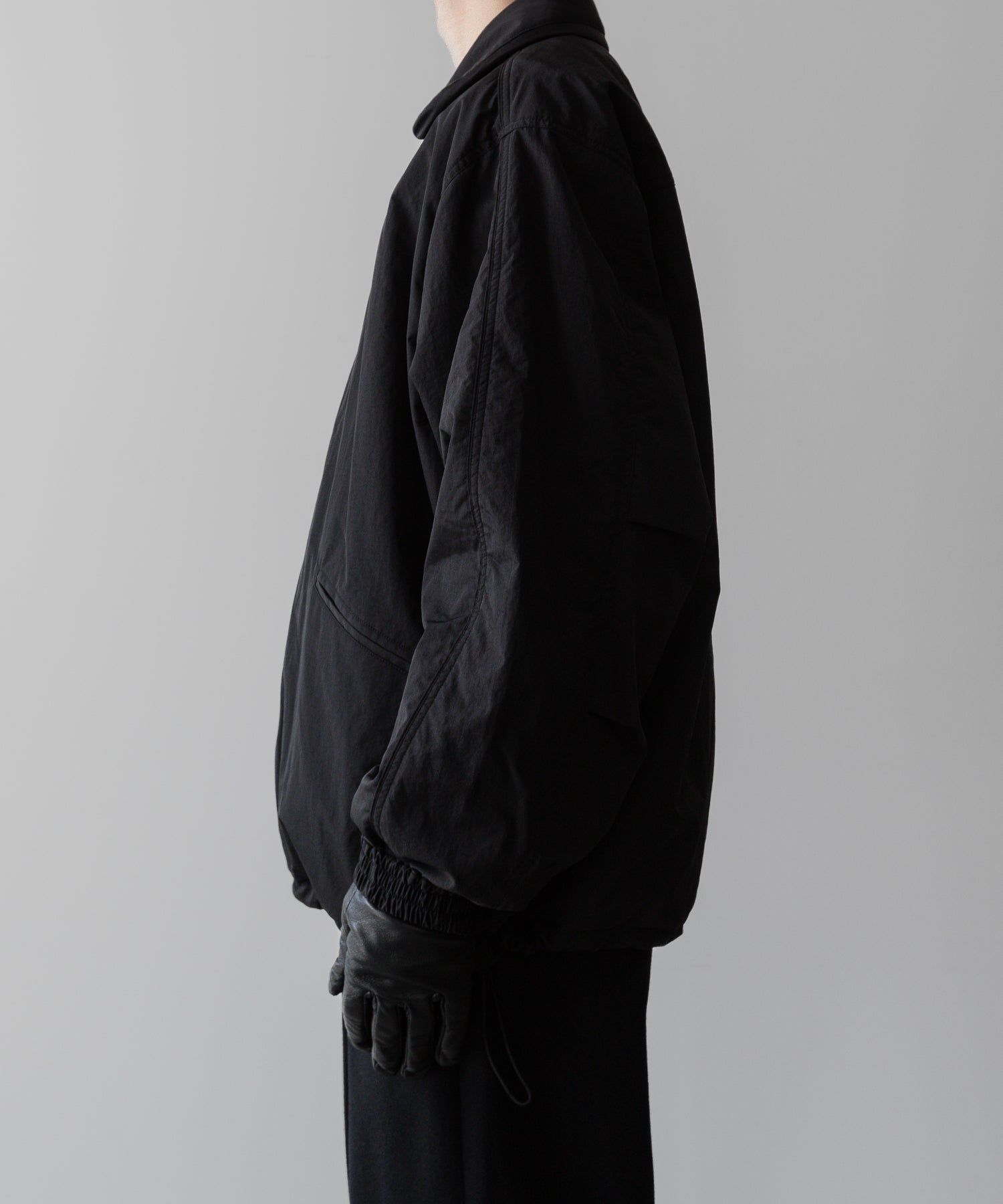 ssstein(シュタイン)の24AWコレクション PADDED COACH JACKET - BLACK 公式通販サイトsession福岡セレクトショップ