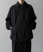 画像をギャラリービューアに読み込む, ssstein(シュタイン)の24AWコレクション PADDED COACH JACKET - BLACK 公式通販サイトsession福岡セレクトショップ
