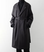 画像をギャラリービューアに読み込む, stein シュタイン 23AW LAY CHESTER COAT - DARK CHARCOAL sessionセッション福岡セレクトショップ 公式通販サイト
