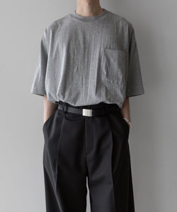 【INTÉRIM】インテリムのHYPER BIG AME-KAJI POCKET TEE - TOP GREY公式通販サイト session福岡セレクトショップ