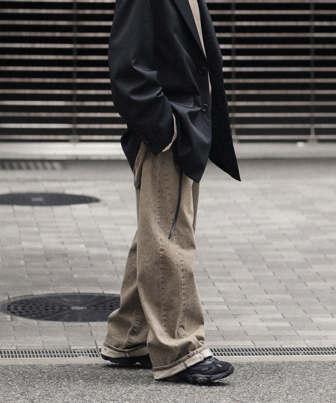 ssstein(シュタイン)の DEFORMATION WIDE COLOR DENIM PANTS - KHAKIの公式通販サイトsession福岡セレクトショップ