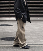 画像をギャラリービューアに読み込む, ssstein(シュタイン)の DEFORMATION WIDE COLOR DENIM PANTS - KHAKIの公式通販サイトsession福岡セレクトショップ

