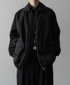 【ssstein】PADDED COACH JACKET - BLACK
