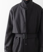 画像をギャラリービューアに読み込む, stein シュタイン 23AW LAY CHESTER COAT - DARK CHARCOAL sessionセッション福岡セレクトショップ 公式通販サイト
