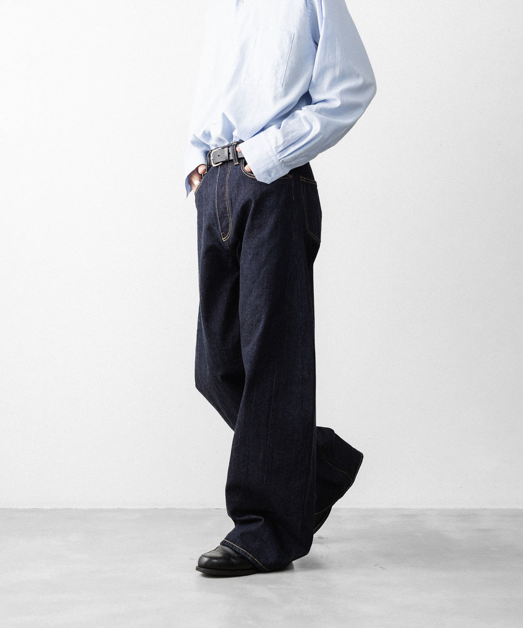 ssstein(シュタイン)の DEFORMATION WIDE DENIM PANTS - INDIGO(OW)の公式通販サイトsession福岡セレクトショップ