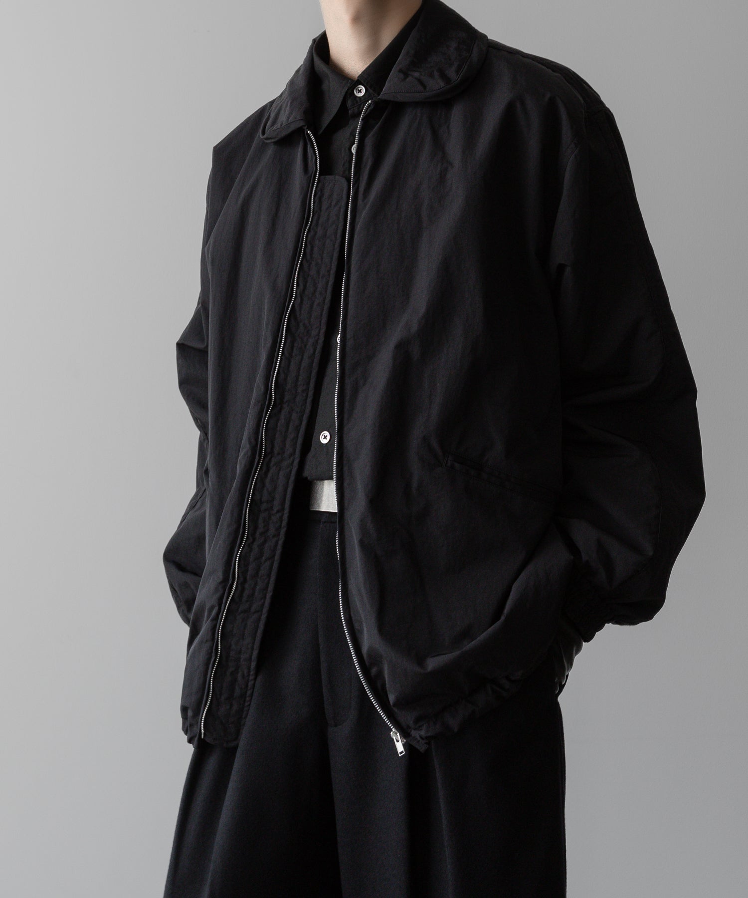 ssstein(シュタイン)の24AWコレクション PADDED COACH JACKET - BLACK 公式通販サイトsession福岡セレクトショップ