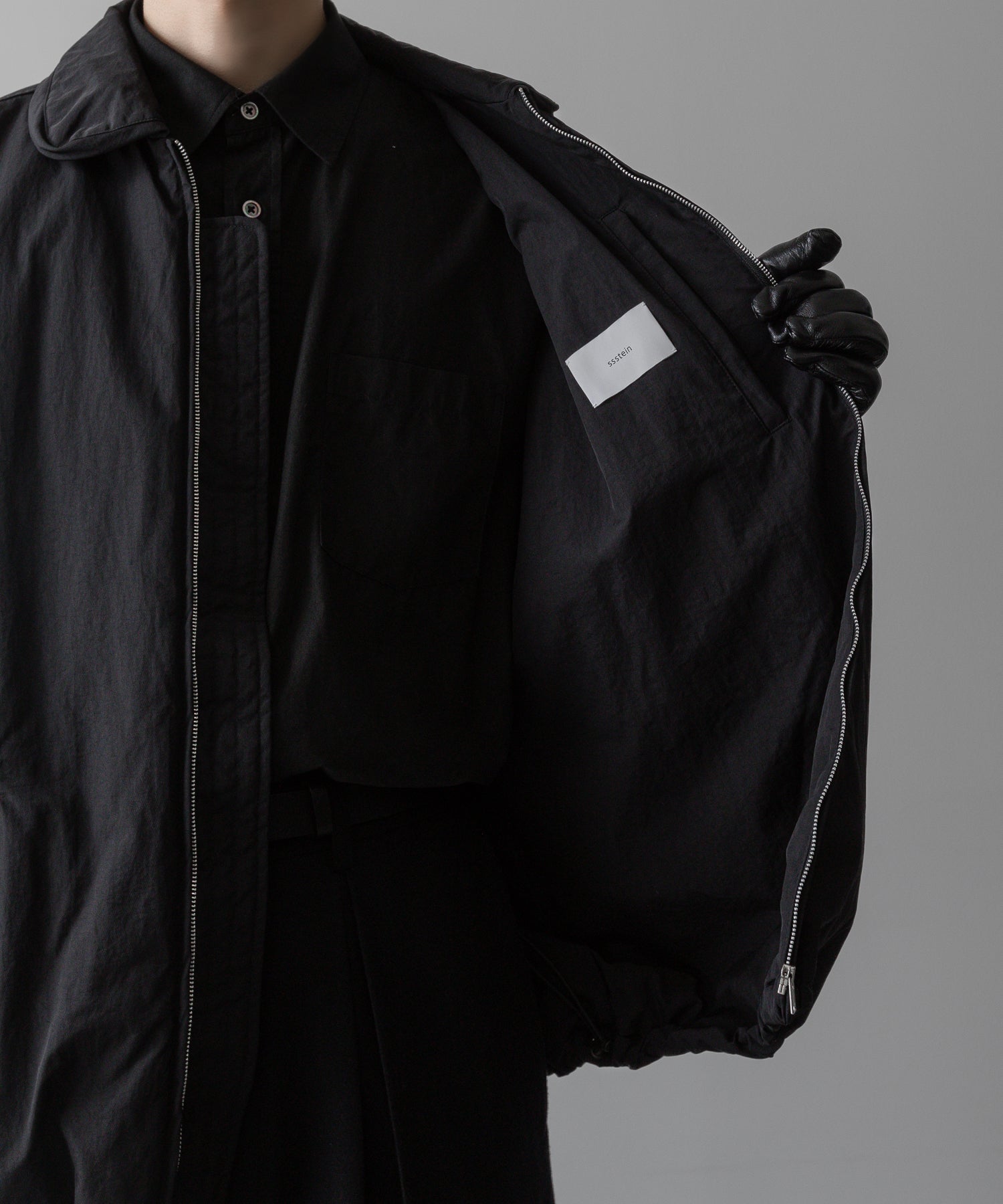 ssstein(シュタイン)の24AWコレクション PADDED COACH JACKET - BLACK 公式通販サイトsession福岡セレクトショップ