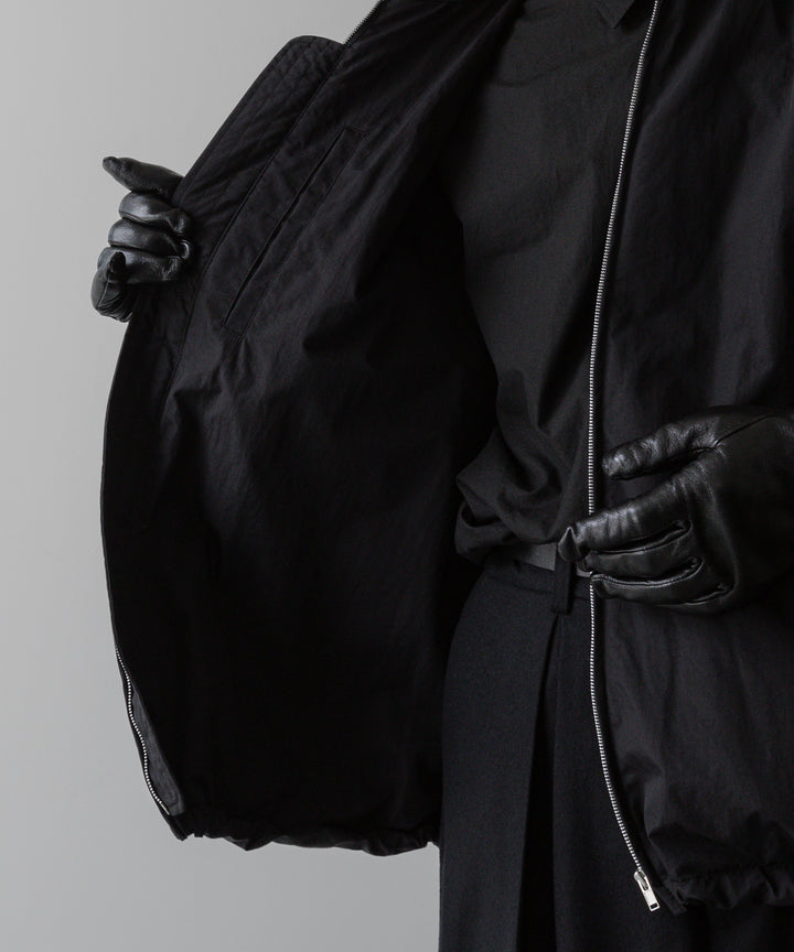 ssstein(シュタイン)の24AWコレクション PADDED COACH JACKET - BLACK 公式通販サイトsession福岡セレクトショップ