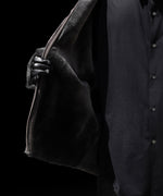 画像をギャラリービューアに読み込む, ssstein(シュタイン)のCUT-OFF MOUTON JACKET - GREY KHAKIの公式通販サイトsession福岡セレクトショップ
