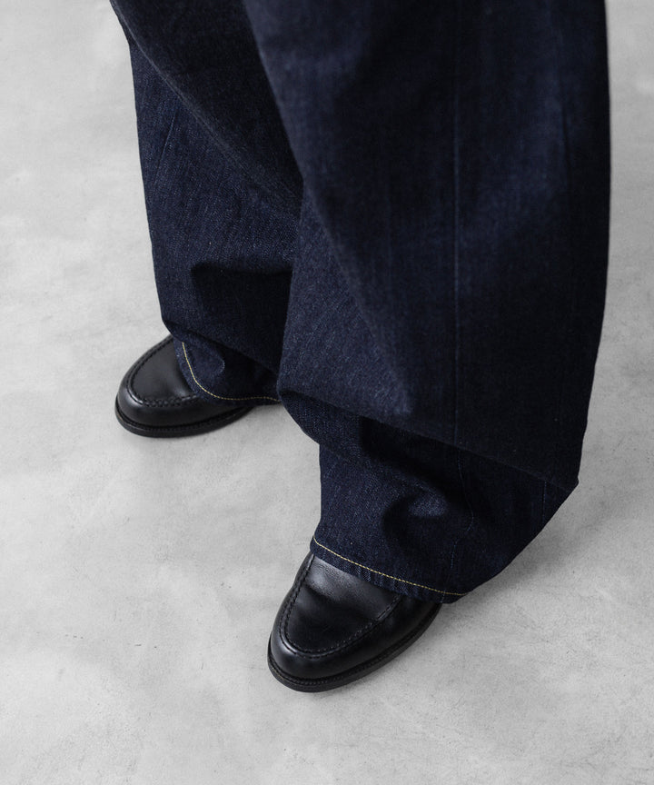 ssstein(シュタイン)の DEFORMATION WIDE DENIM PANTS - INDIGO(OW)の公式通販サイトsession福岡セレクトショップ