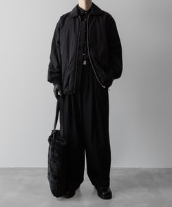 ssstein(シュタイン)の24AWコレクション PADDED COACH JACKET - BLACK 公式通販サイトsession福岡セレクトショップ