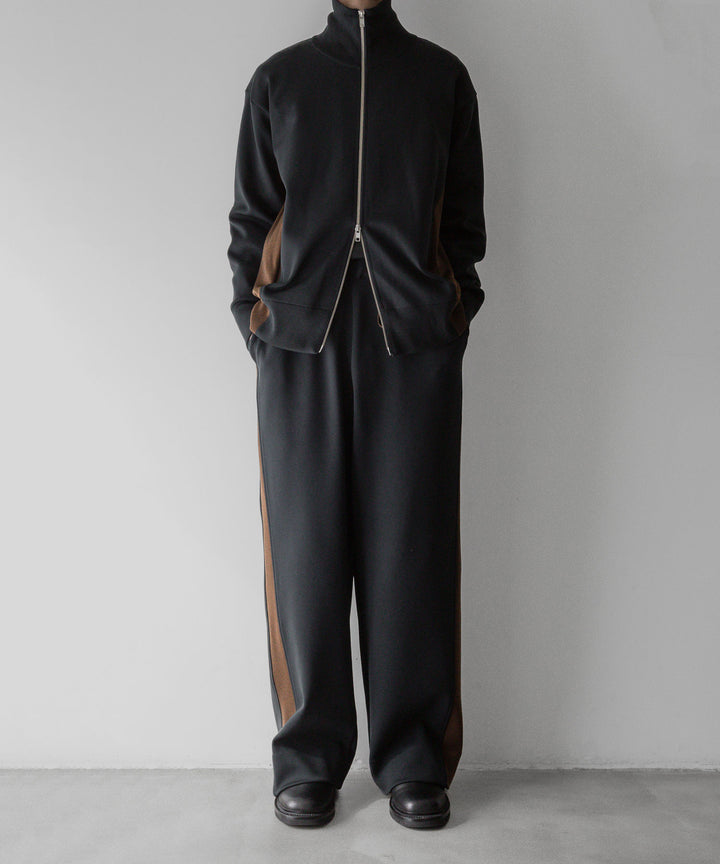 【stein】ssstein シュタインのCUPRO BICOLOR ZIP JACKETのCAMEL × CHARCOAL 公式通販サイトsession福岡セレクトショップ