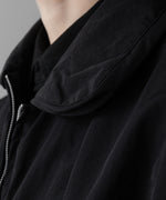 画像をギャラリービューアに読み込む, ssstein(シュタイン)の24AWコレクション PADDED COACH JACKET - BLACK 公式通販サイトsession福岡セレクトショップ
