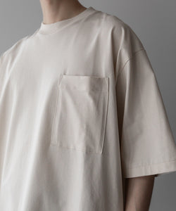 【INTÉRIM】インテリムのLONG STAPLE AUSTRALIAN COTTON HYPER BIG T-SHIRT - LIGHT BEIGE 公式通販サイトsession福岡セレクトショップ