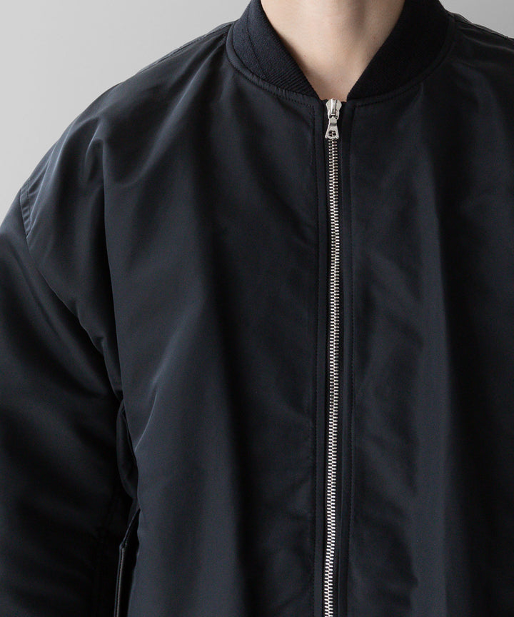 stein(シュタイン)の23AWコレクションOVERSIZED FLIGHT JACKETのBLACK