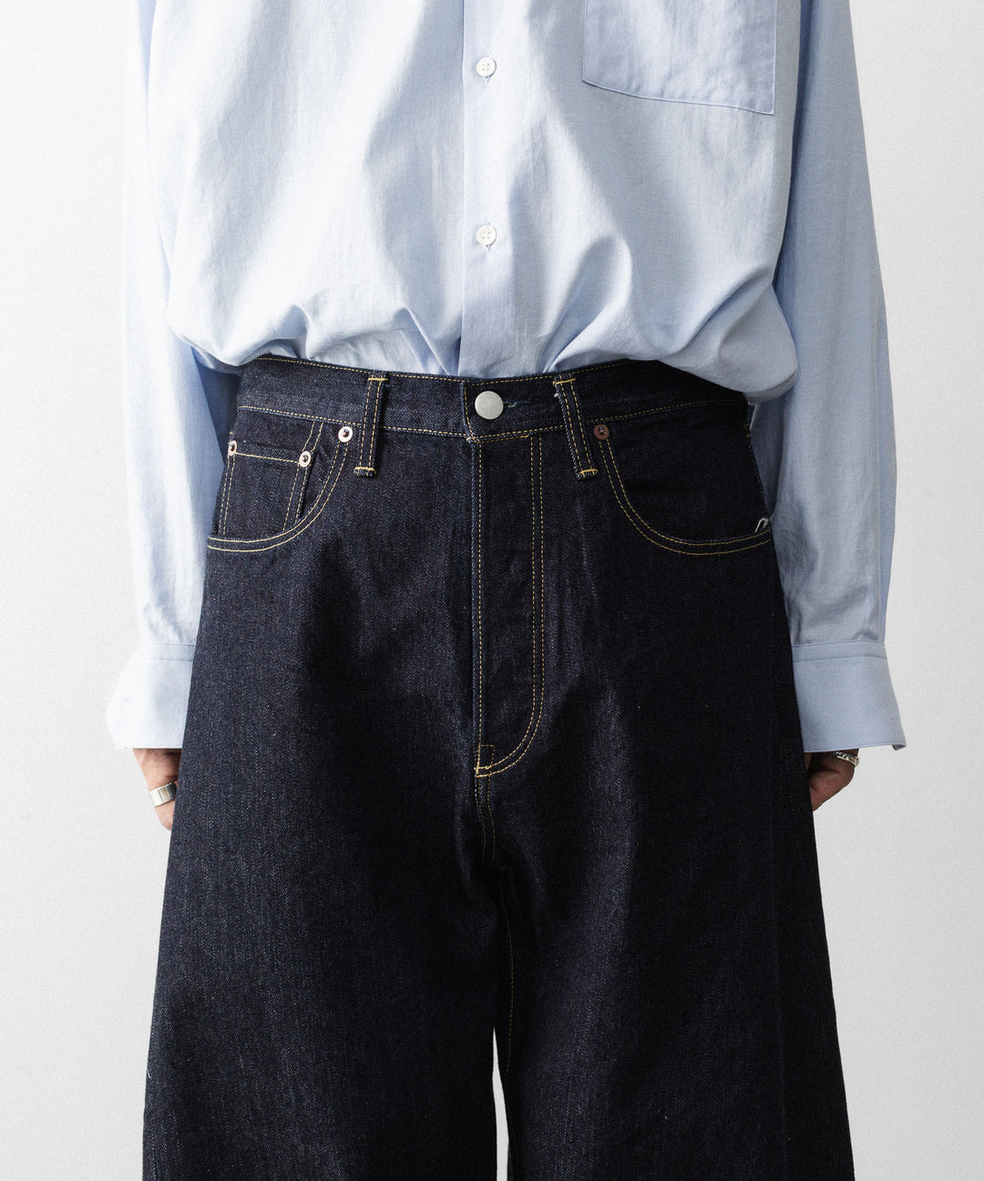 ssstein(シュタイン)の DEFORMATION WIDE DENIM PANTS - INDIGO(OW)の公式通販サイトsession福岡セレクトショップ