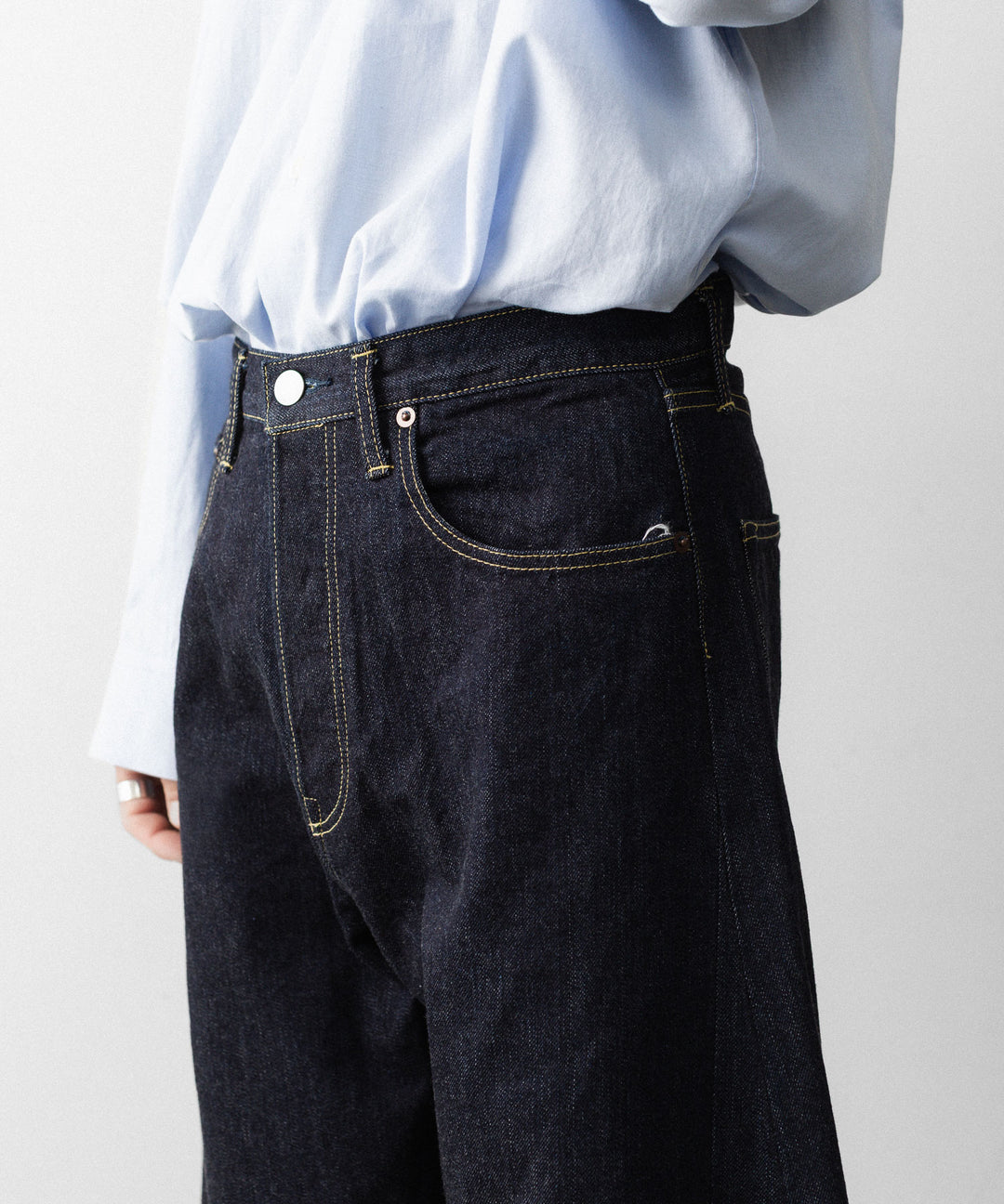 ssstein(シュタイン)の DEFORMATION WIDE DENIM PANTS - INDIGO(OW)の公式通販サイトsession福岡セレクトショップ