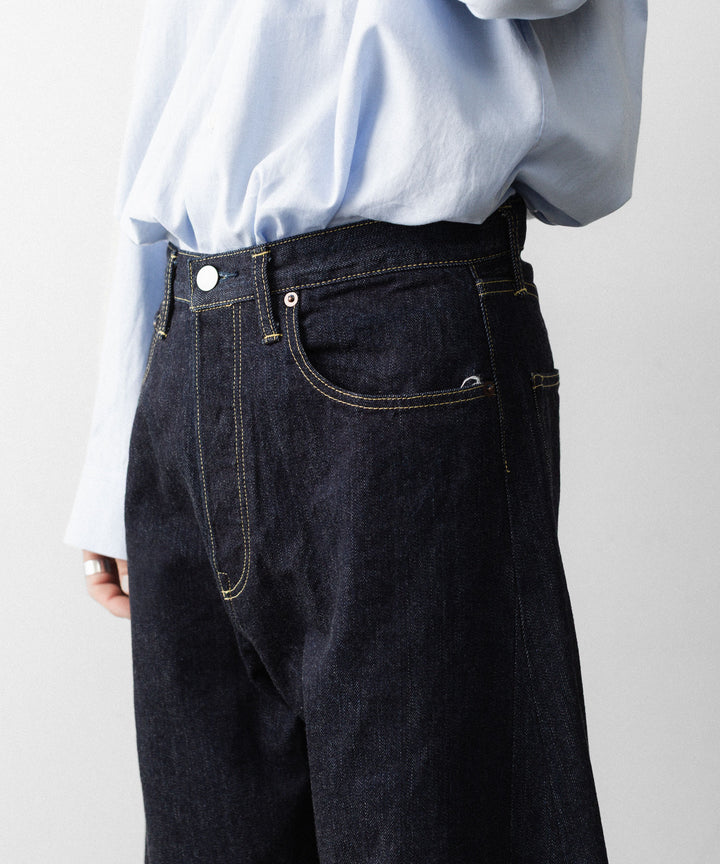 ssstein(シュタイン)の DEFORMATION WIDE DENIM PANTS - INDIGO(OW)の公式通販サイトsession福岡セレクトショップ