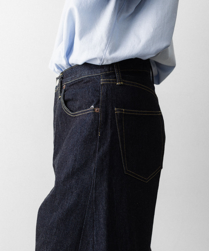 ssstein(シュタイン)の DEFORMATION WIDE DENIM PANTS - INDIGO(OW)の公式通販サイトsession福岡セレクトショップ