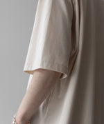 画像をギャラリービューアに読み込む, 【INTÉRIM】インテリムのLONG STAPLE AUSTRALIAN COTTON HYPER BIG T-SHIRT - LIGHT BEIGE 公式通販サイトsession福岡セレクトショップ
