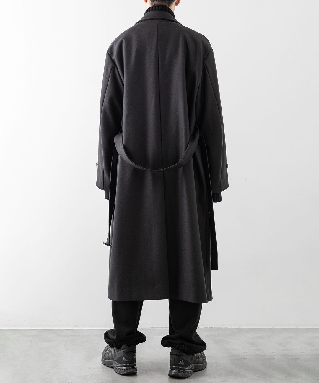 stein シュタイン 23AW LAY CHESTER COAT - DARK CHARCOAL sessionセッション福岡セレクトショップ 公式通販サイト