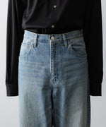 画像をギャラリービューアに読み込む, ssstein(シュタイン)のWIDE DENIM JEANS - INDIGOの公式通販サイトsession福岡セレクトショップ
