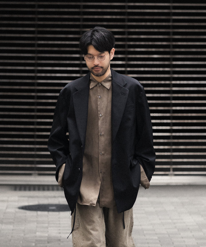 ssstein(シュタイン)のOVERSIZED SINGLE BREASTED LONG JACKET - BLACKの公式通販サイトsession福岡セレクトショップ