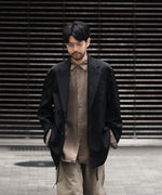 画像をギャラリービューアに読み込む, ssstein(シュタイン)のOVERSIZED SINGLE BREASTED LONG JACKET - BLACKの公式通販サイトsession福岡セレクトショップ
