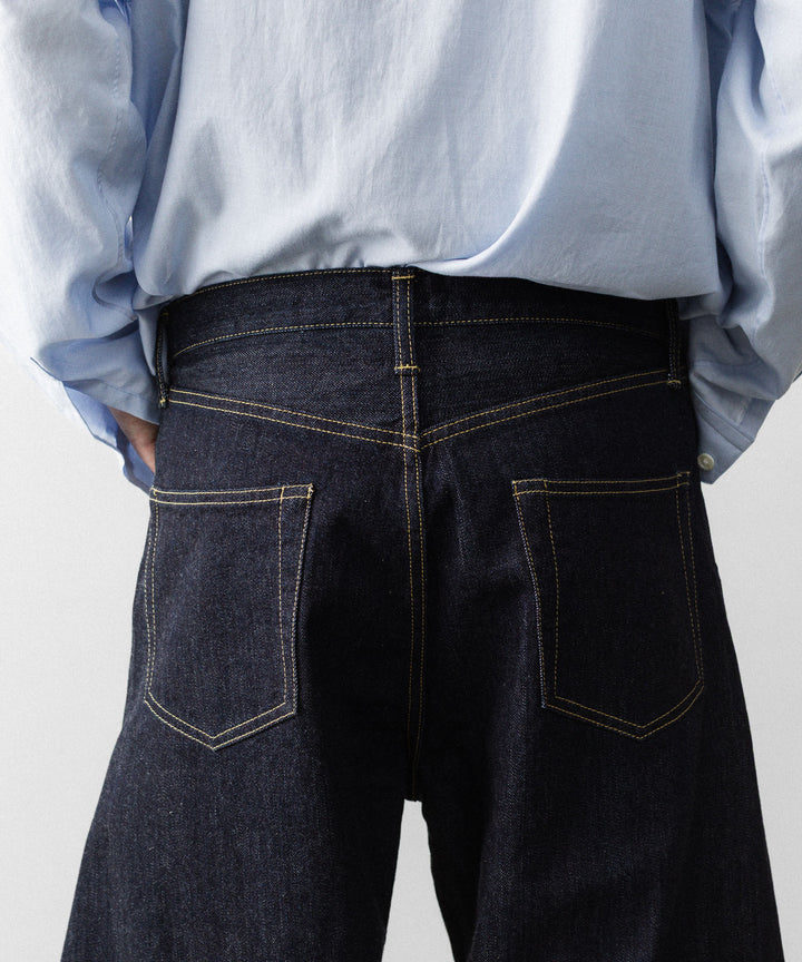 ssstein(シュタイン)の DEFORMATION WIDE DENIM PANTS - INDIGO(OW)の公式通販サイトsession福岡セレクトショップ