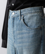 画像をギャラリービューアに読み込む, ssstein(シュタイン)のWIDE DENIM JEANS - INDIGOの公式通販サイトsession福岡セレクトショップ
