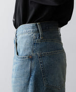 画像をギャラリービューアに読み込む, ssstein(シュタイン)のWIDE DENIM JEANS - INDIGOの公式通販サイトsession福岡セレクトショップ
