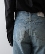 画像をギャラリービューアに読み込む, ssstein(シュタイン)のWIDE DENIM JEANS - INDIGOの公式通販サイトsession福岡セレクトショップ
