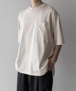 画像をギャラリービューアに読み込む, 【INTÉRIM】インテリムのLONG STAPLE AUSTRALIAN COTTON HYPER BIG T-SHIRT - LIGHT BEIGE 公式通販サイトsession福岡セレクトショップ
