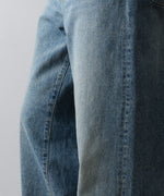 画像をギャラリービューアに読み込む, ssstein(シュタイン)のWIDE DENIM JEANS - INDIGOの公式通販サイトsession福岡セレクトショップ
