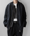 【stein】OVERSIZED FLIGHT JACKET - BLACK