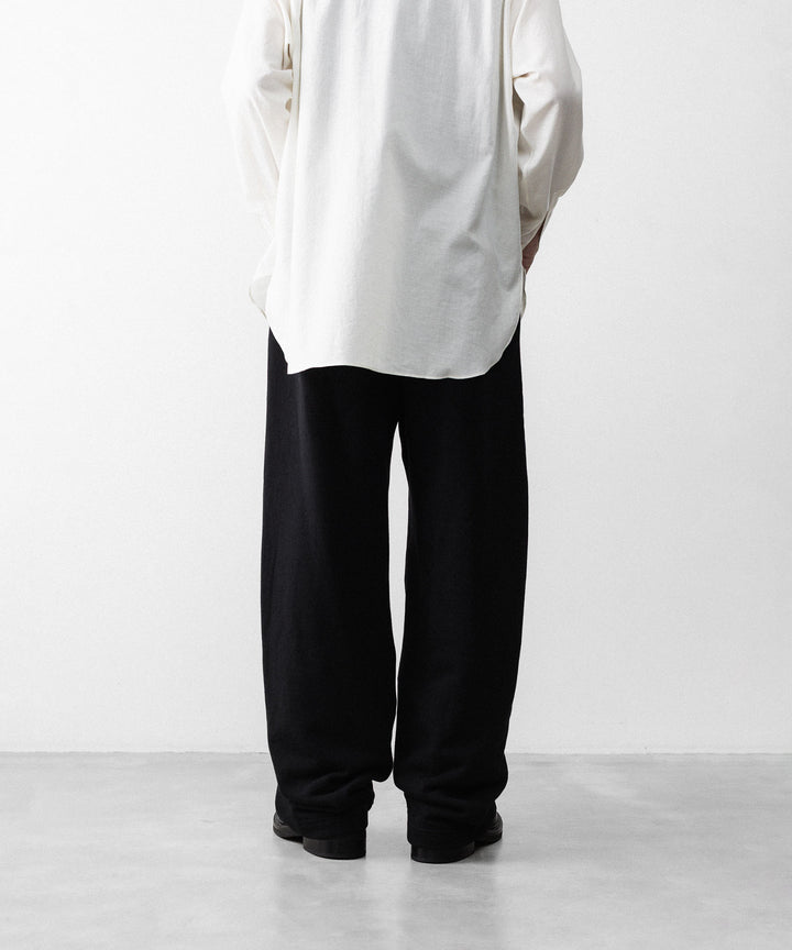 ssstein(シュタイン)のLOOPWHEEL COTTON SWEAT PANTS - BLACKの公式通販サイトsession福岡セレクトショップ