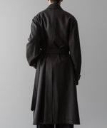 画像をギャラリービューアに読み込む, ssstein(シュタイン)の24AWコレクション OVERSIZED INVESTIGATED COAT - GREY KHAKI 公式通販サイトsession福岡セレクトショップ
