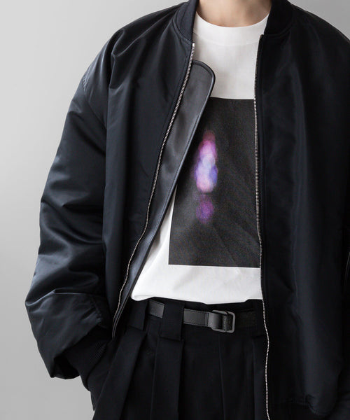 stein OVERSIZED FLIGHT JACKET・BLACK 試着のみ-